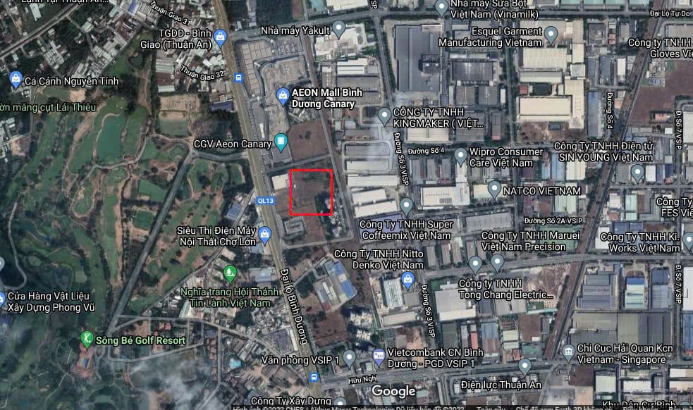 vị trí dự án khải hoàn imperial