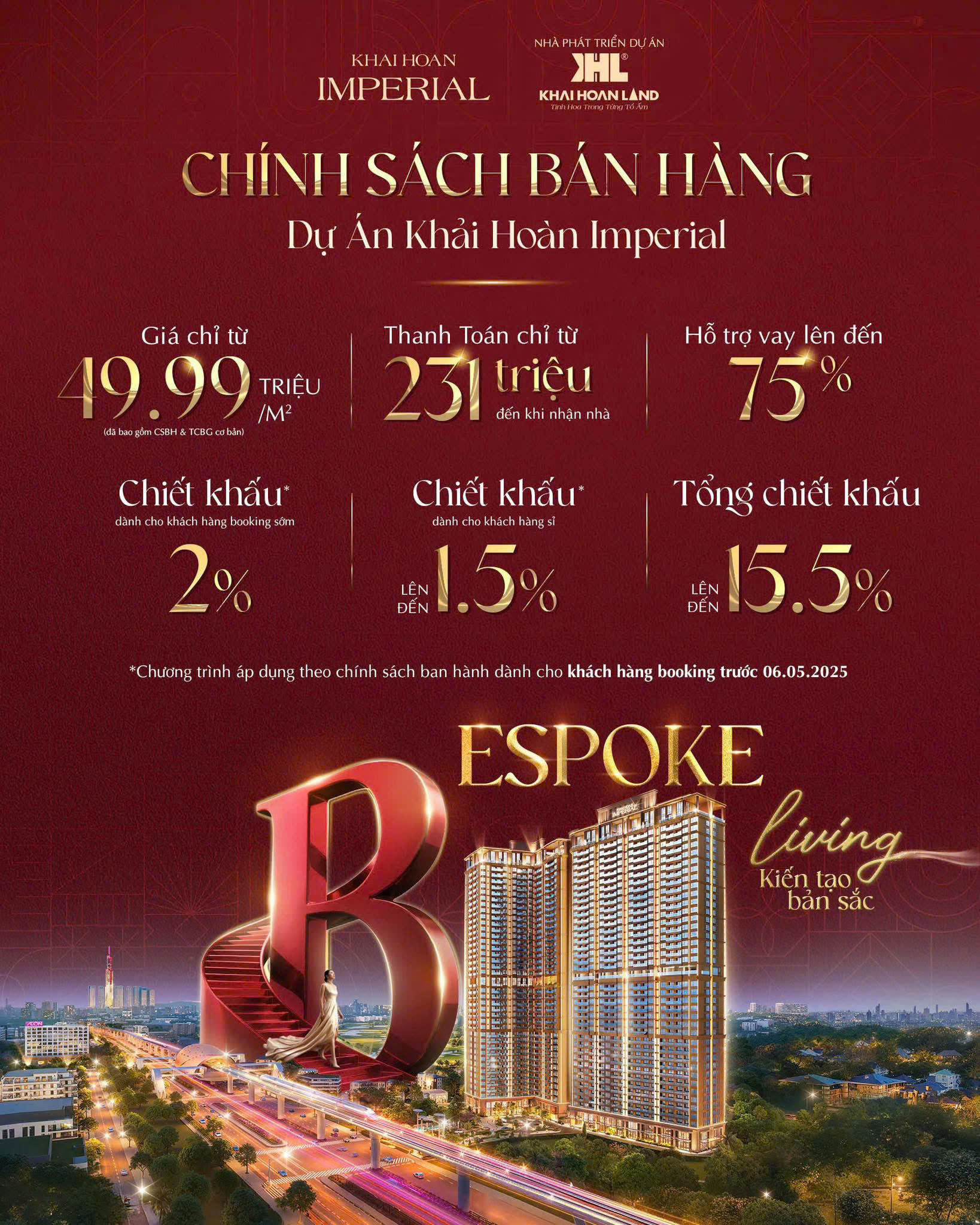 chính sách bán hàng khaihoan Imperial