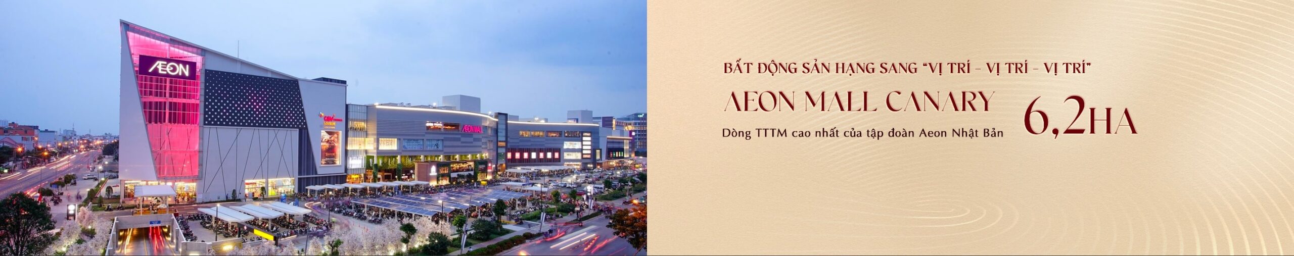 Đối diện AEON Mall & gần Sân Golf Sông Bé